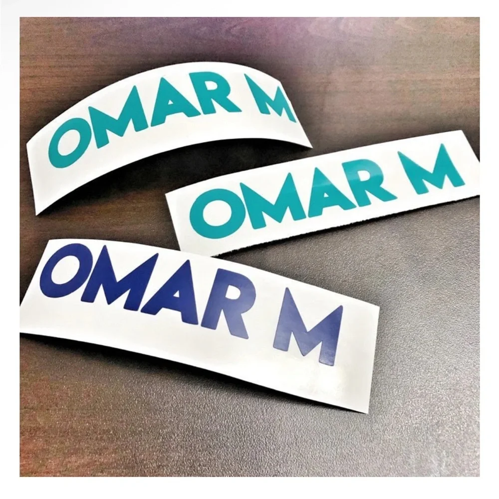 Custom decals With your name